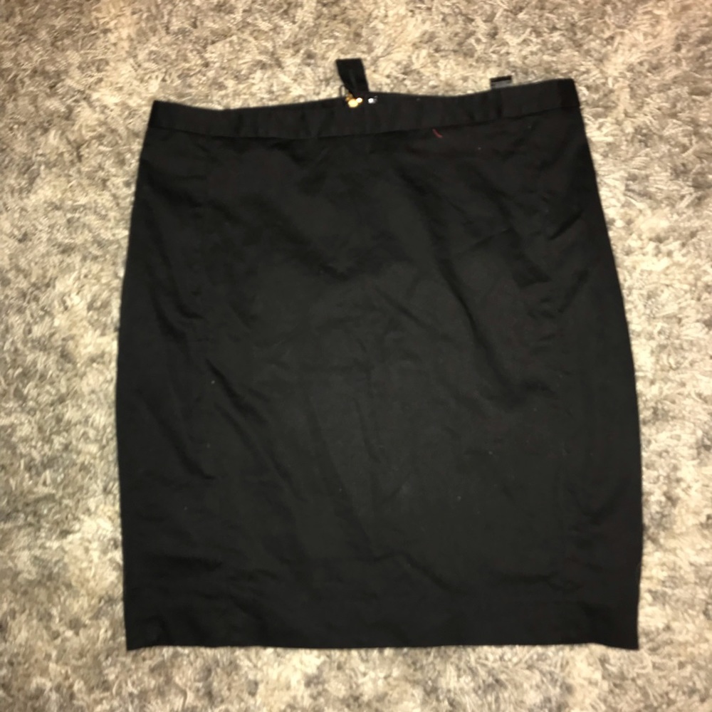 Black work pencil skirt from express